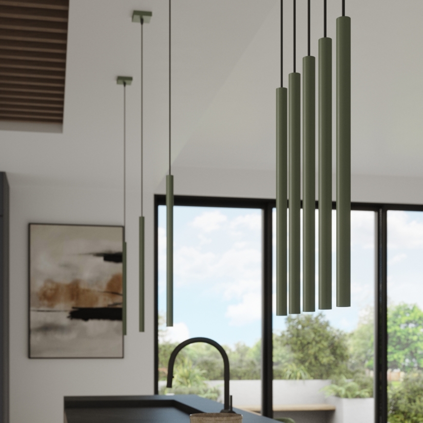 Hängeleuchte PASTELO 1xG9/8W/230V grün