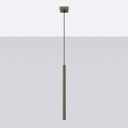 Hängeleuchte PASTELO 1xG9/8W/230V grün