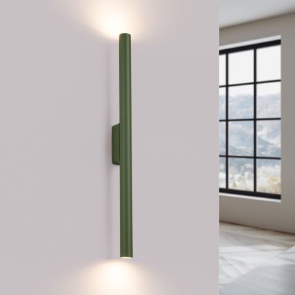 Wandleuchte PASTELO 2xG9/8W/230V grün