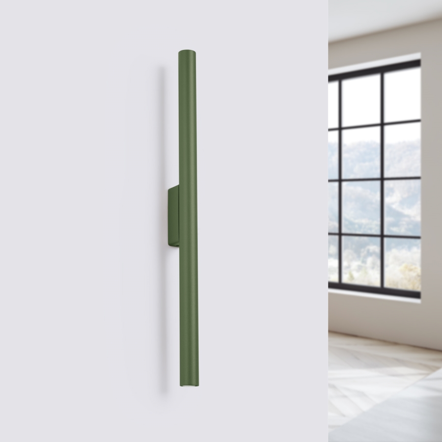 Wandleuchte PASTELO 2xG9/8W/230V grün