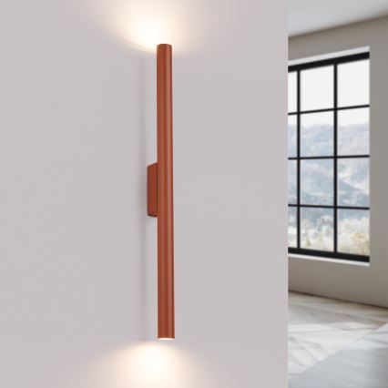 Wandleuchte PASTELO 2xG9/8W/230V rot