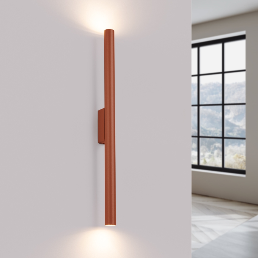 Wandleuchte PASTELO 2xG9/8W/230V rot