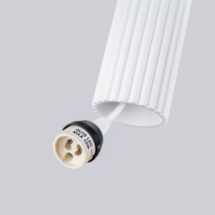 Hängeleuchte KARBON 2xGU10/10W/230V weiß