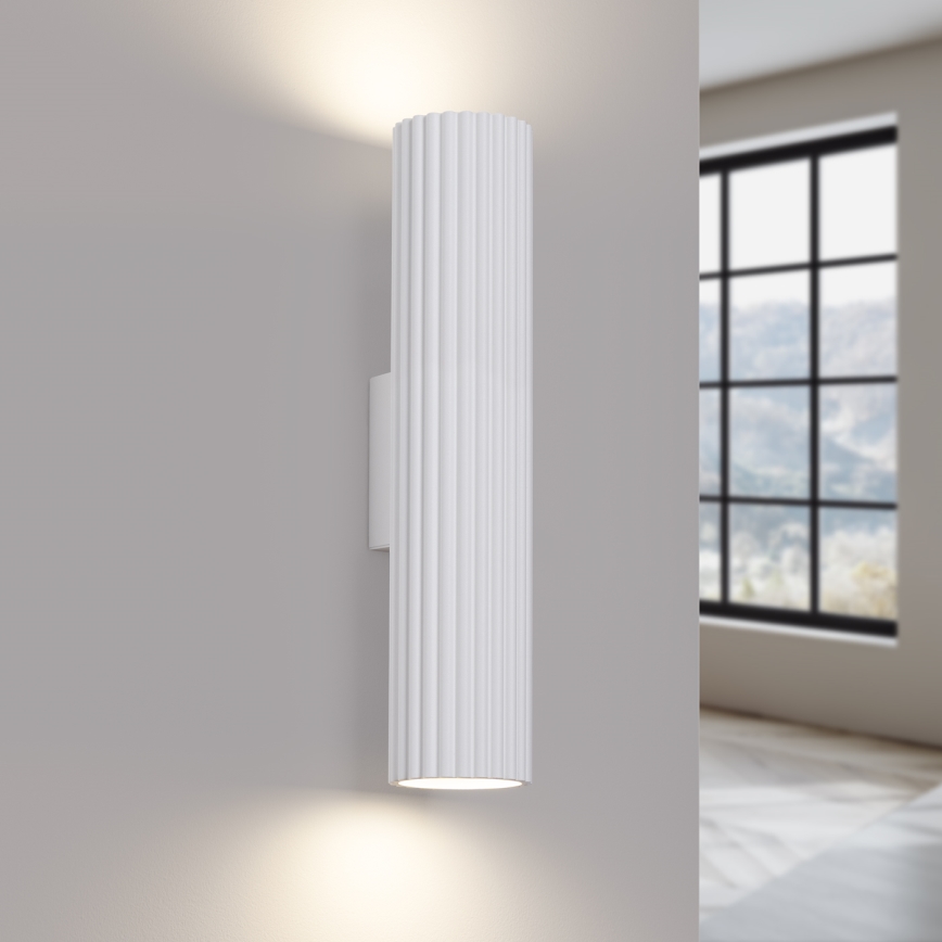 Wandleuchte KARBON 2xGU10/10W/230V weiß
