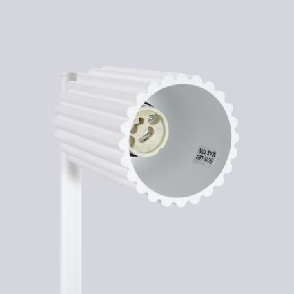 Tischleuchte KARBON 1xGU10/10W/230V weiß