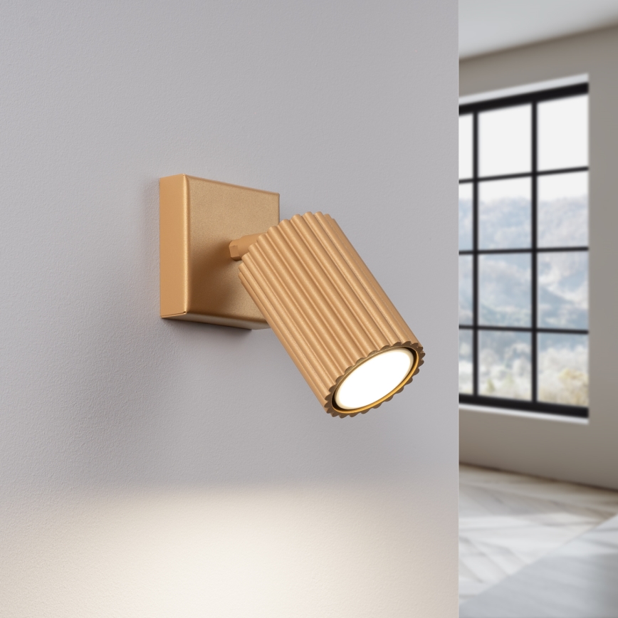 Wandstrahler KARBON 1xGU10/10W/230V golden