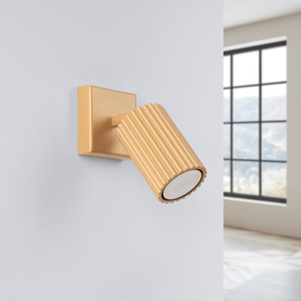 Wandstrahler KARBON 1xGU10/10W/230V golden