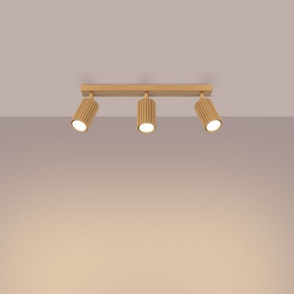 Strahler KARBON 3xGU10/10W/230V golden