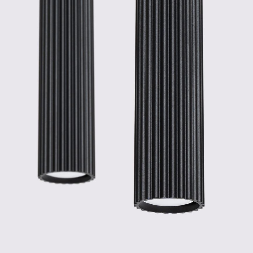 Hängeleuchte KARBON 2xGU10/10W/230V schwarz