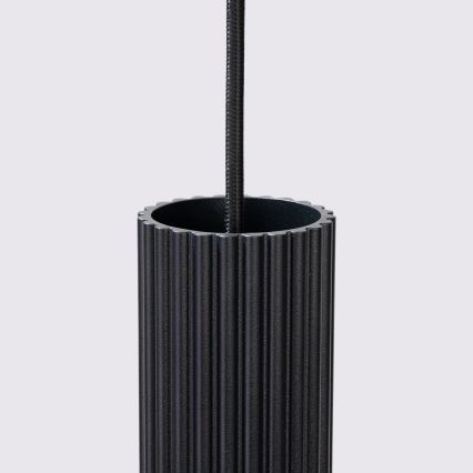 Hängeleuchte KARBON 2xGU10/10W/230V schwarz