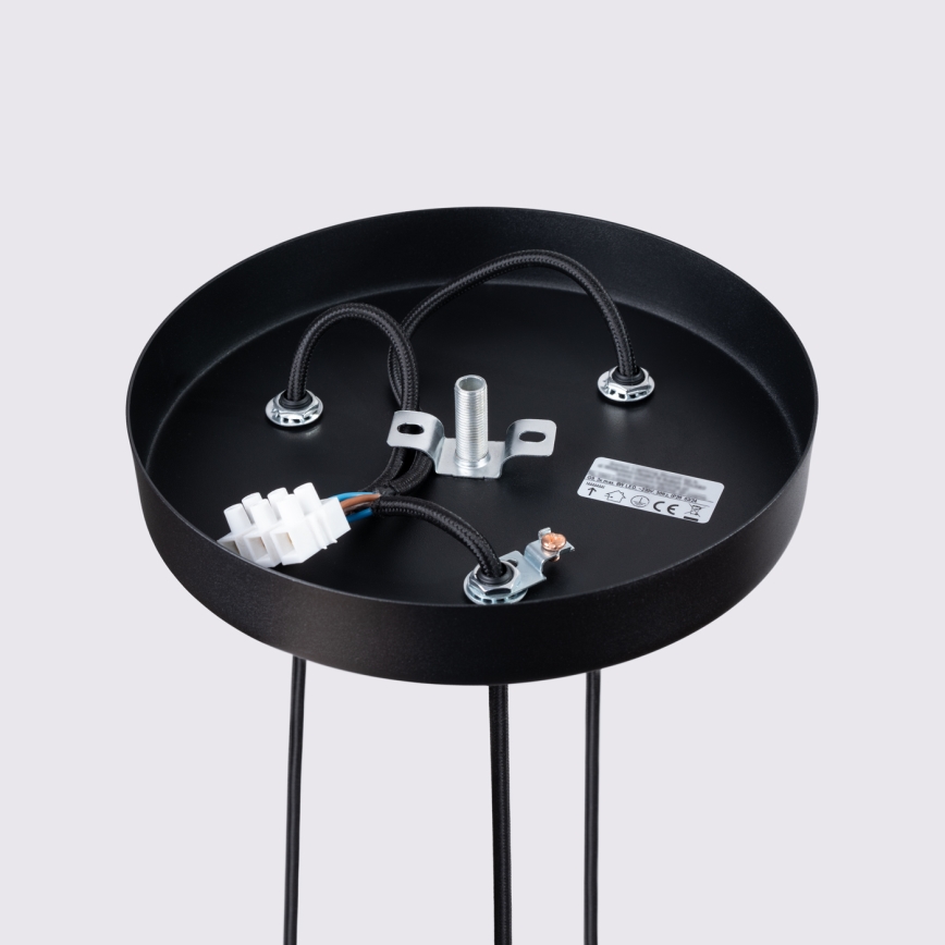 Hängeleuchte KARBON 3xGU10/10W/230V schwarz