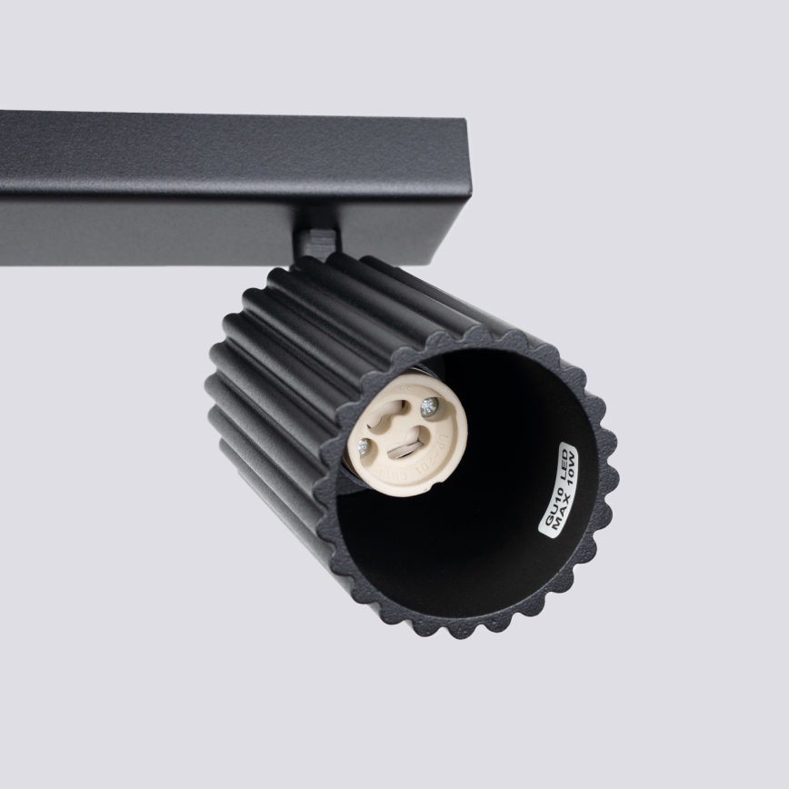 Strahler KARBON 2xGU10/10W/230V schwarz