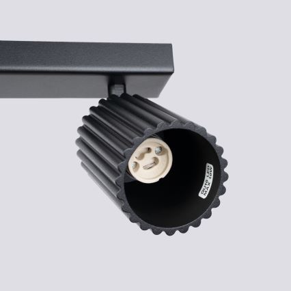 Strahler KARBON 4xGU10/10W/230V schwarz