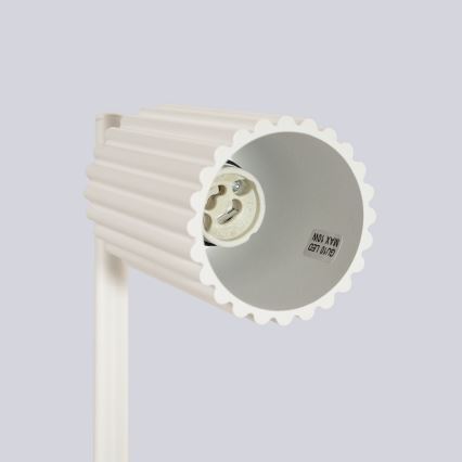 Tischleuchte KARBON 1xGU10/10W/230V cremefarben