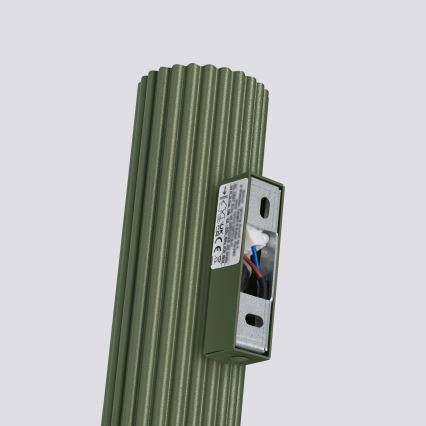 Wandleuchte KARBON 2xGU10/10W/230V grün