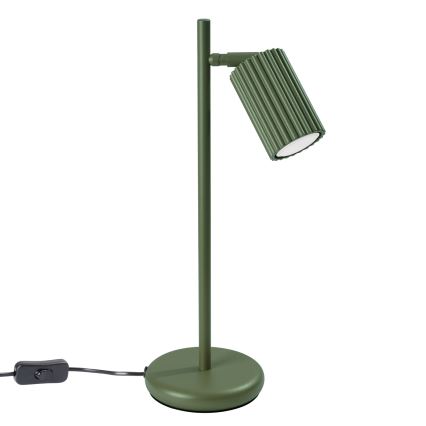 Tischleuchte KARBON 1xGU10/10W/230V grün