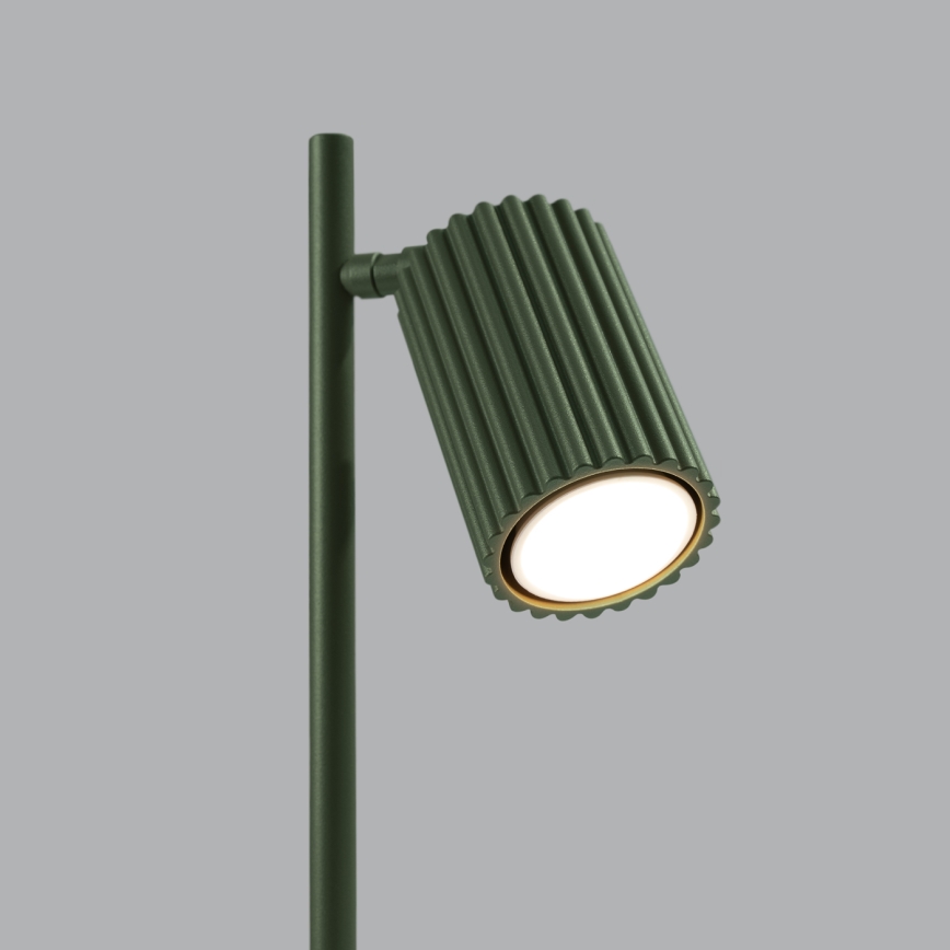 Tischleuchte KARBON 1xGU10/10W/230V grün