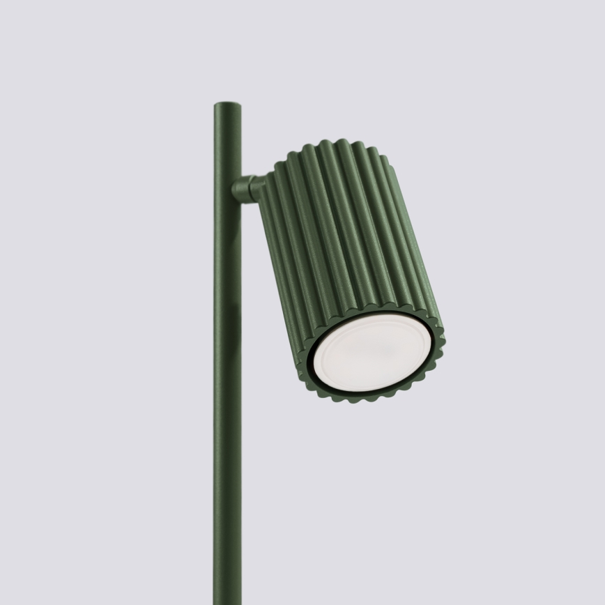 Tischleuchte KARBON 1xGU10/10W/230V grün