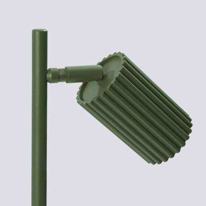 Tischleuchte KARBON 1xGU10/10W/230V grün