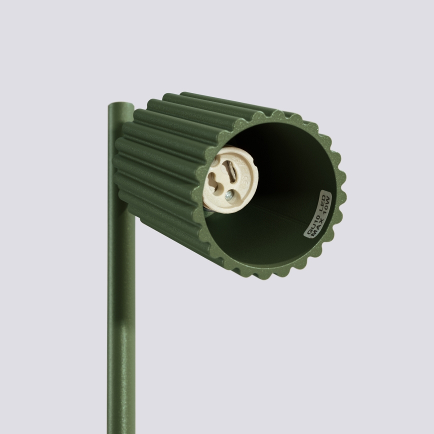 Tischleuchte KARBON 1xGU10/10W/230V grün