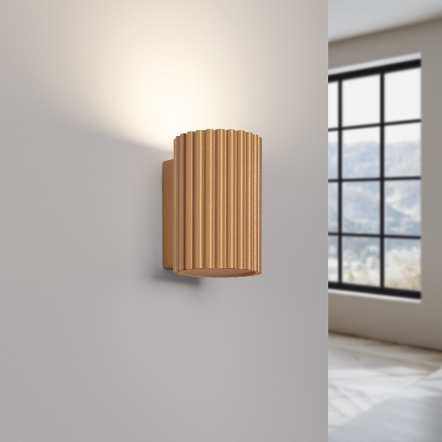 Wandleuchte KARBON 1xGU10/10W/230V golden