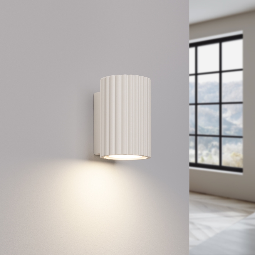 Wandleuchte KARBON 1xGU10/10W/230V cremefarben