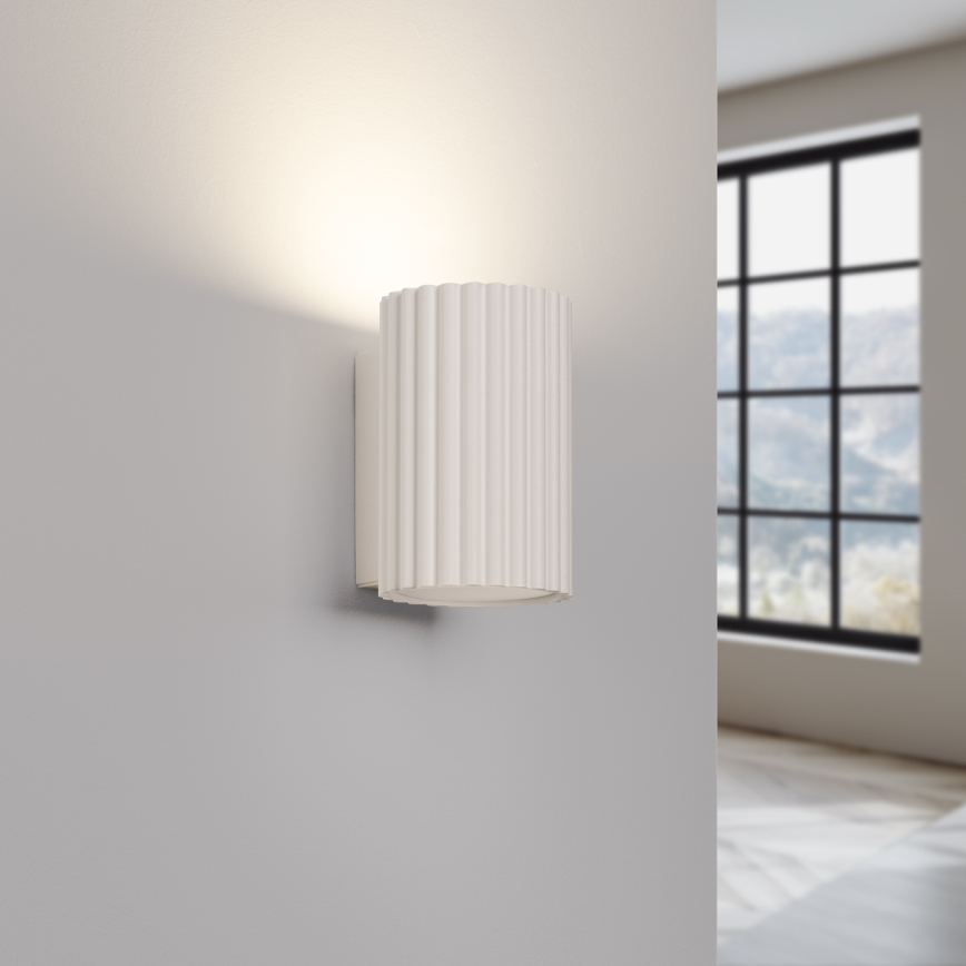 Wandleuchte KARBON 1xGU10/10W/230V cremefarben