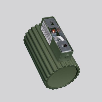 Wandleuchte KARBON 1xGU10/10W/230V grün