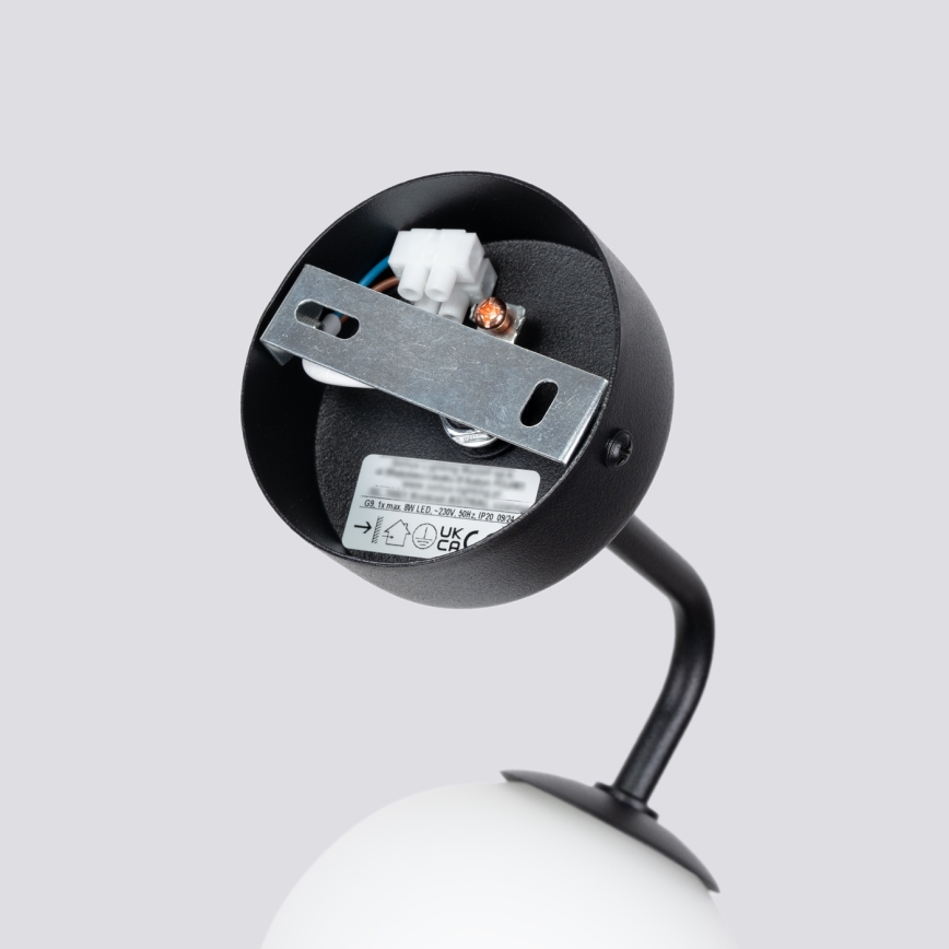 Wandleuchte ASTRAL 1xG9/8W/230V schwarz