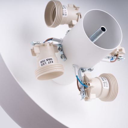 Deckenleuchte OMIQ 4xE27/15W/230V Ø 30 cm weiß