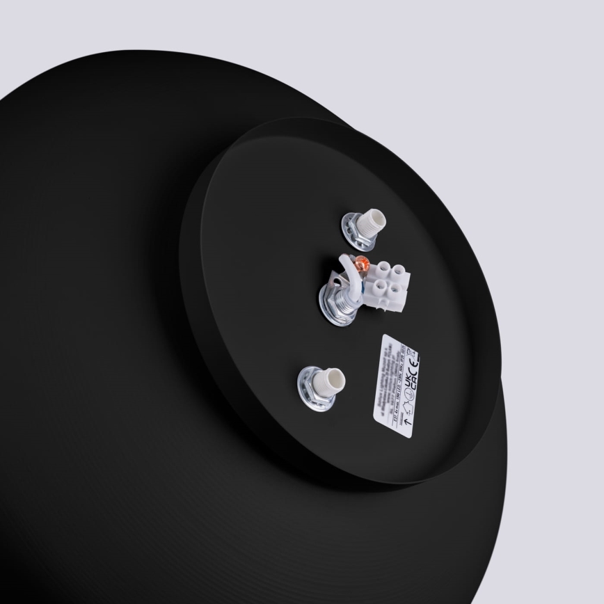 Deckenleuchte OMIQ 4x E27/15W/230V Ø 30 cm, schwarz