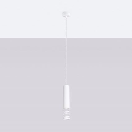 Hängeleuchte LAMI 1xGU10/10W/230V weiß