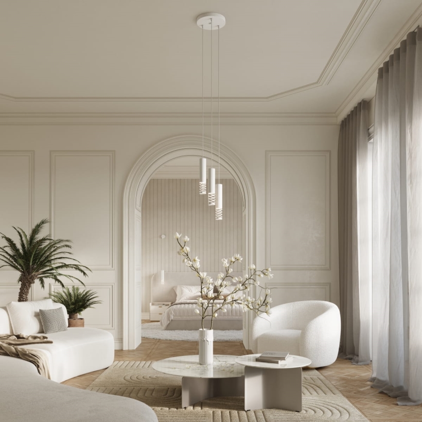 Wandleuchte LAMI 1xGU10/10W/230V weiß