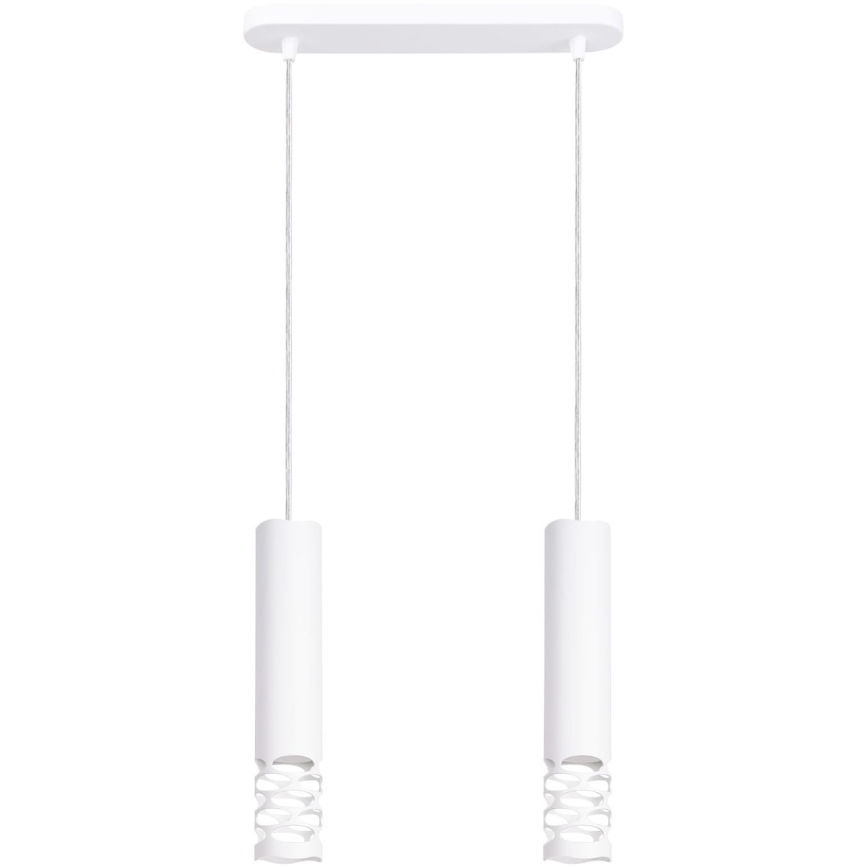 Hängeleuchte LIRO 2xGU10/10W/230V weiß