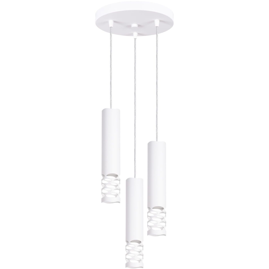 Hängeleuchte LIRO 3xGU10/10W/230V weiß