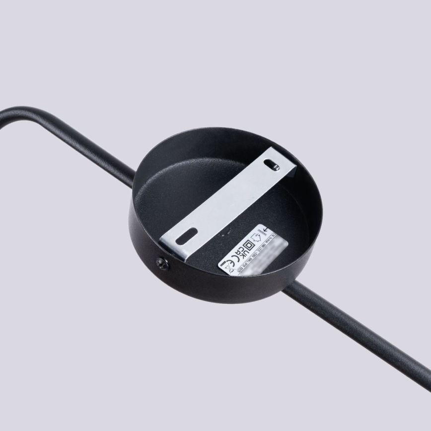 Wandleuchte NOX 1xE14/10W/230V schwarz