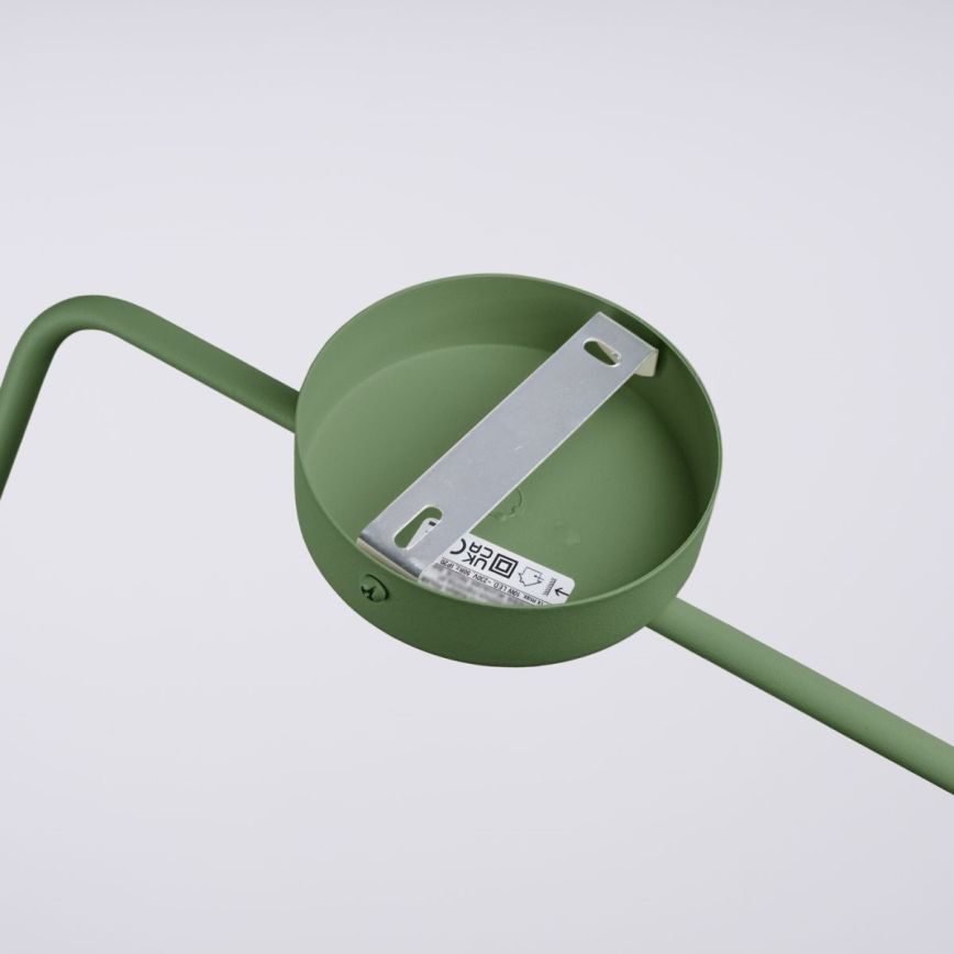 Wandleuchte NOX 1xE14/10W/230V grün