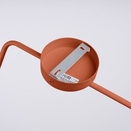 Wandleuchte NOX 1xE14/10W/230V orange