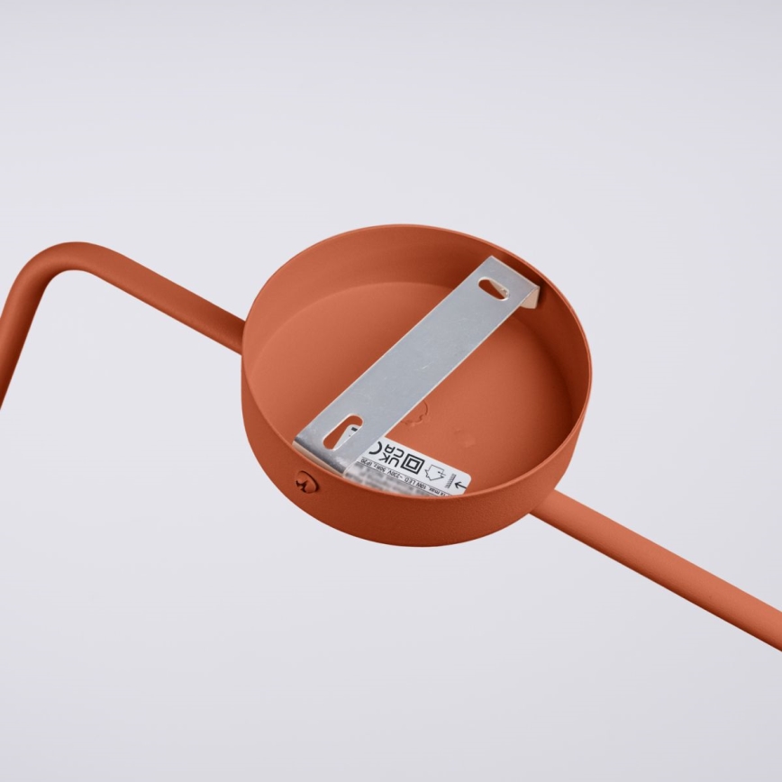 Wandleuchte NOX 1xE14/10W/230V orange