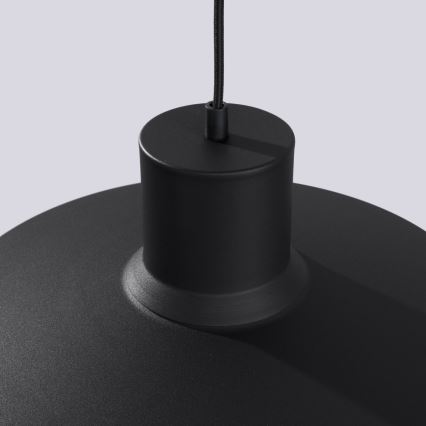 Hängeleuchte BILO 1xE27/15W/230V d 35 cm schwarz