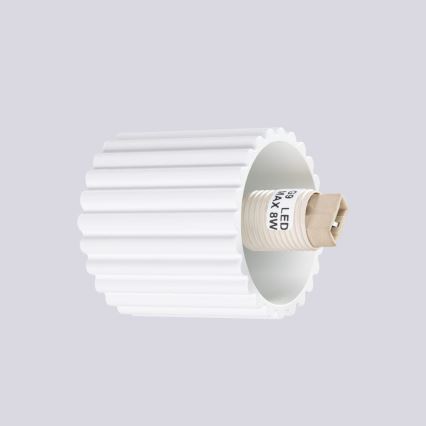 Badezimmer-Wandleuchte HALO 1xG9/8W/230V d 12 cm IP44 weiß