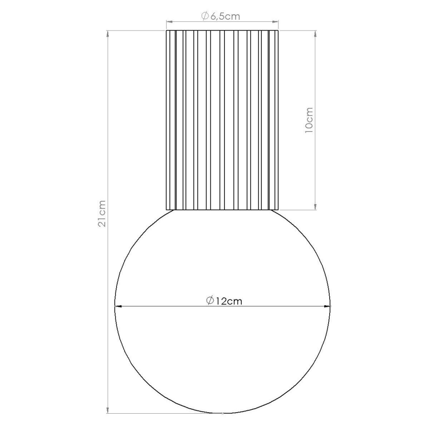 Deckenleuchte für Badezimmer HALO 1xG9/8W/230V d 12 cm IP44 weiß