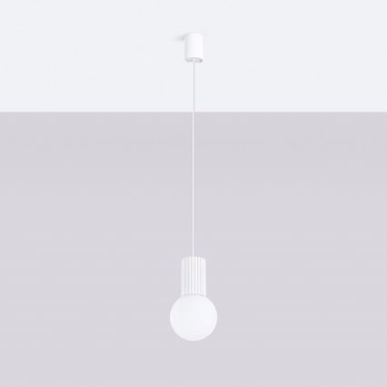 Hängeleuchte HALO 1xG9/8W/230V d 12 cm weiß