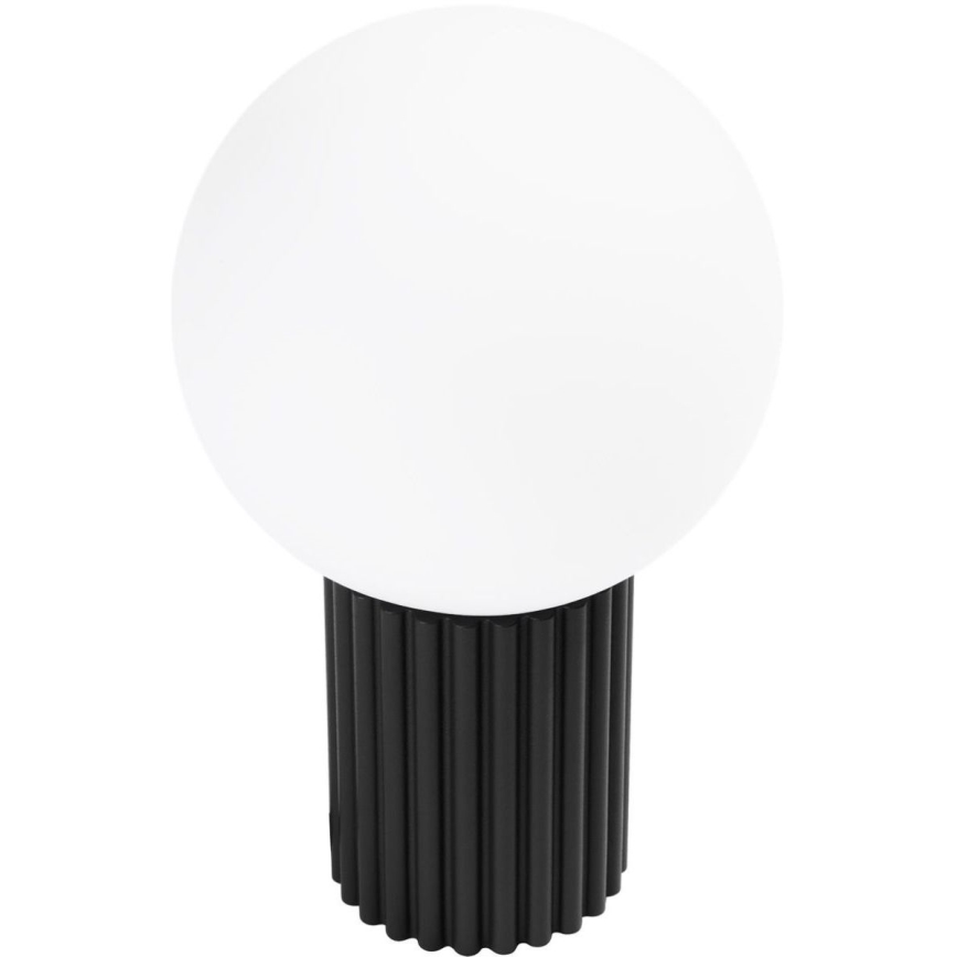 Tischleuchte HALO 1xG9/8W/230V d 12 cm schwarz