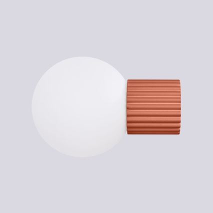 Badezimmer-Wandleuchte HALO 1xG9/8W/230V d 12 cm IP44 orange