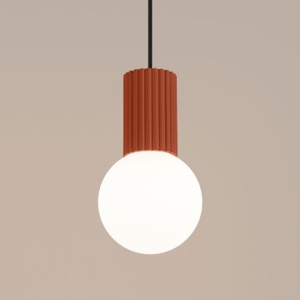 Hängeleuchte HALO 1xG9/8W/230V d 12 cm orange