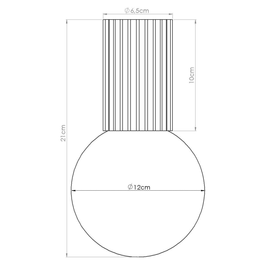 Deckenleuchte für Badezimmer HALO 1xG9/8W/230V d 12 cm IP44 blau