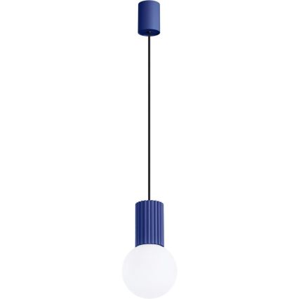 Hängeleuchte HALO 1xG9/8W/230V d 12 cm blau