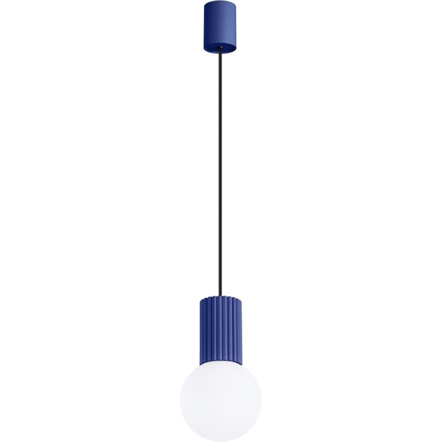 Hängeleuchte HALO 1xG9/8W/230V d 12 cm blau