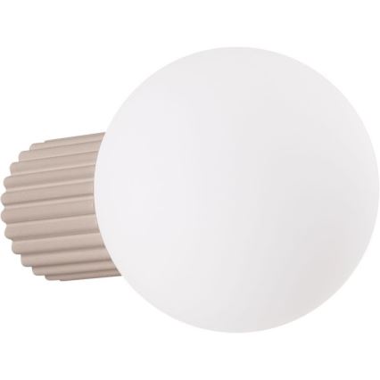 Badezimmer-Wandleuchte HALO 1xG9/8W/230V d 12 cm IP44 beige